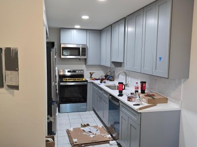 Custom Kitchen Cabinet Installation