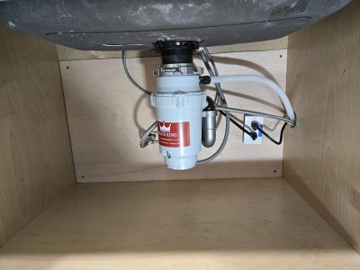Under Sink Garbage Disposal Unit Installation